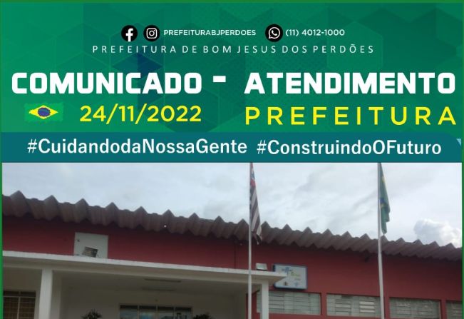 COMUNICADO IMPORTANTE!