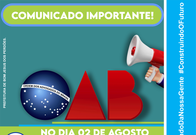 COMUNICADO IMPORTANTE!