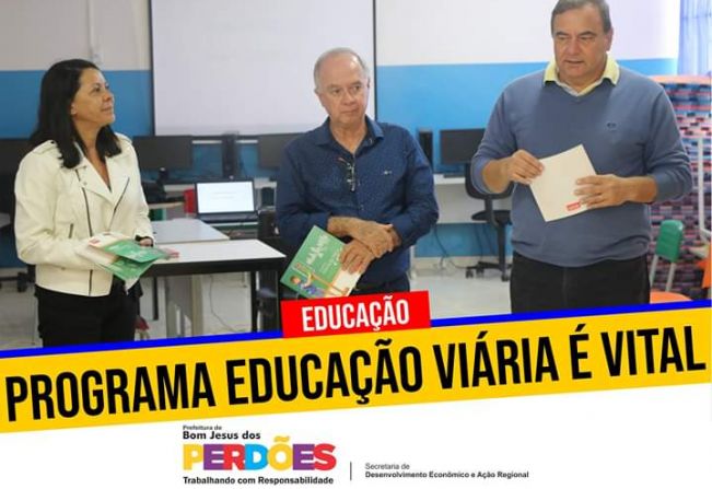 PROGRAMA EDUCAÇÃO VIÁRIA É VITAL