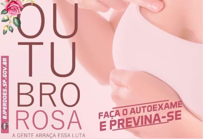 MÊS DE PREVENÇÃO E CONSCIENTIZAAÇÃO AO CÂNCER DE MAMA