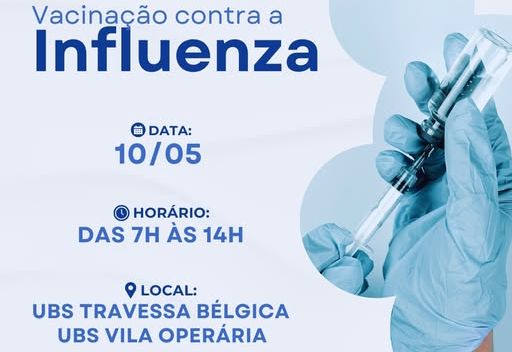 VACINAÇÃO CONTRA A INFLUENZA