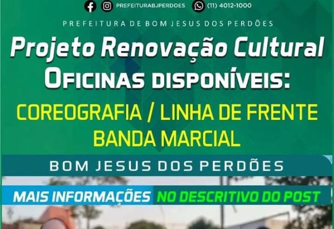 PROJETO RENOVAÇÃO CULTURAL