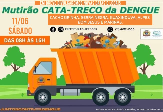 4° MUTIRÃO CATA-TRECO DA DENGUE