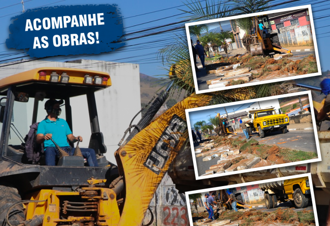 ACOMPANHE AS OBRAS