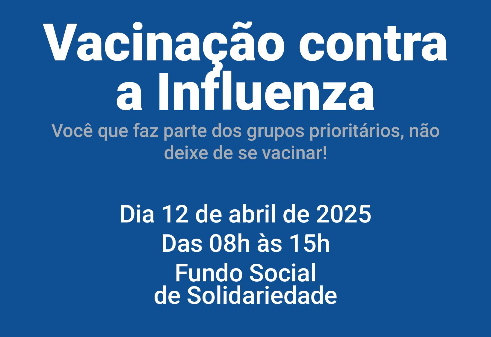VACINA CONTRA A INFLUENZA