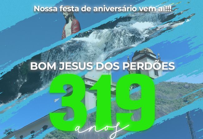 BOM JESUS DOS PERDÕES 319 ANOS