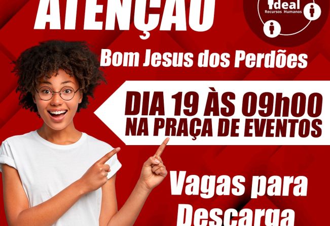 ATENÇÃO BOM JESUS DOS PERDÕES