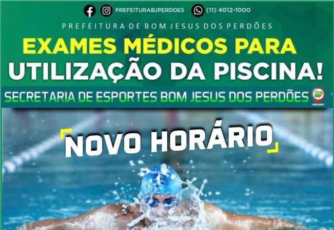 NOVO HORÁRIO