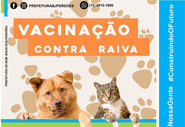 VACINAÇÃO CONTRA RAIVA