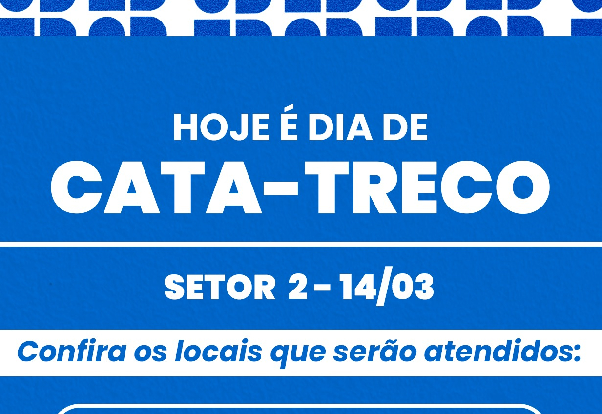 OPERAÇÃO CATA-TRECO