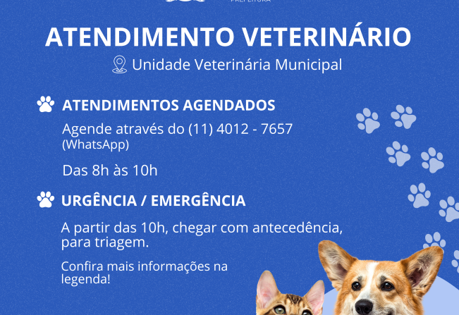 ATENDIMENTO VETERINÁRIO