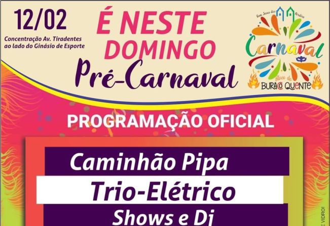 É NESTE DOMINGO!