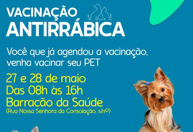 VACINAÇÃO ANTIRRÁBICA