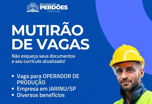 MUTIRÃO DE VAGAS