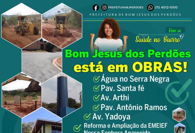 OBRAS, OBRAS E MAIS OBRAS