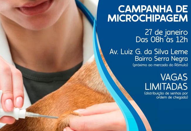 MICROCHIPAGEM ANIMAL