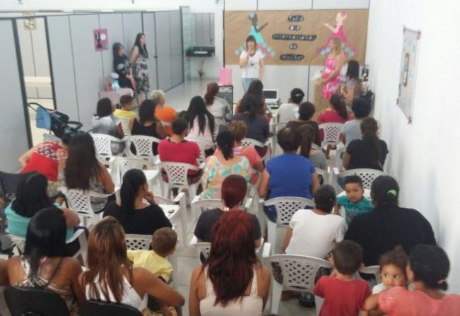 CRAS NOVO HORIZONTE REALIZA EVENTO PARA AS MULHERES