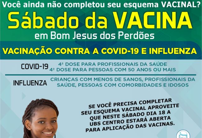 SÁBADO DA VACINA