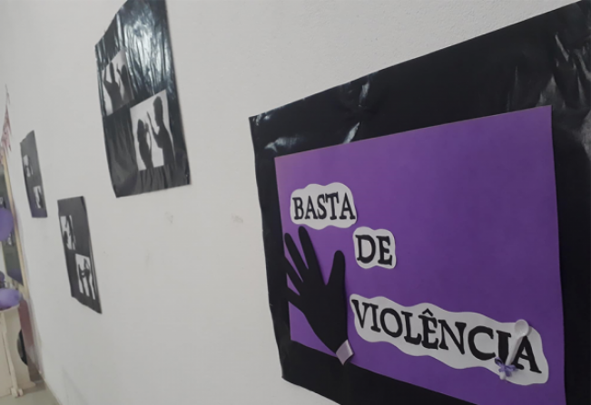 CRAS REALIZA ENCONTRO SOBRE VIOLÊNCIA CONTRA A MULHER