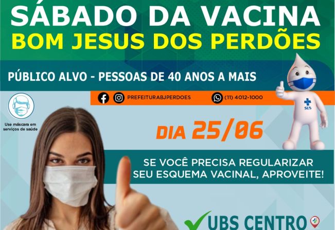 SÁBADO DA VACINA