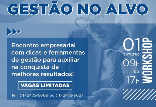 PREFEITURA E SEBRAE DISPONIBILIZAM MAIS UM WORKSHOP PARA MEIs, MEs e EPPs