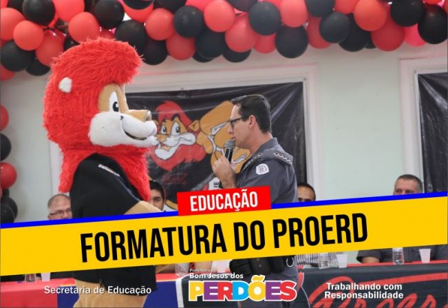 FORMATURA DO PROERD