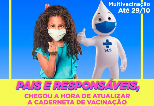 CAMPANHA DE MULTIVACINAÇÃO PARA CRIANÇAS E ADOLESCENTES