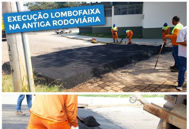 Instalação de lombofaixa 