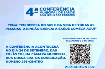 CONFERÊNCIA MUNICIPAL DE SAÚDE