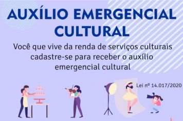CADASTRO DE AUXÍLIO EMERGENCIAL CULTURAL