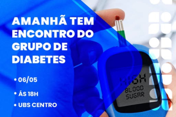 ENCONTRO DO GRUPO DE DIABETES E HIPERTENSÃO