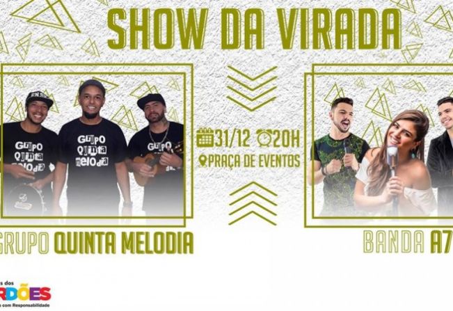 SHOW DA VIRADA NA PRAÇA DE EVENTOS