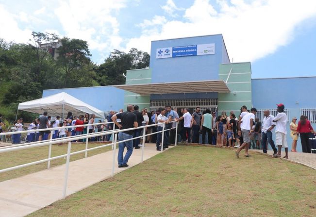 Atendimentos na UBS Travessa Bélgica