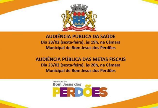 AUDIÊNCIAS PÚBLICAS DA SAÚDE E METAS FISCAIS