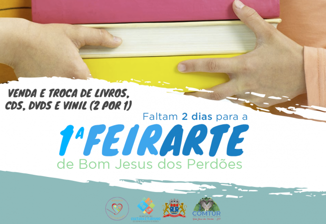 FALTAM 2 DIAS PARA A 1‘ FEIRARTE