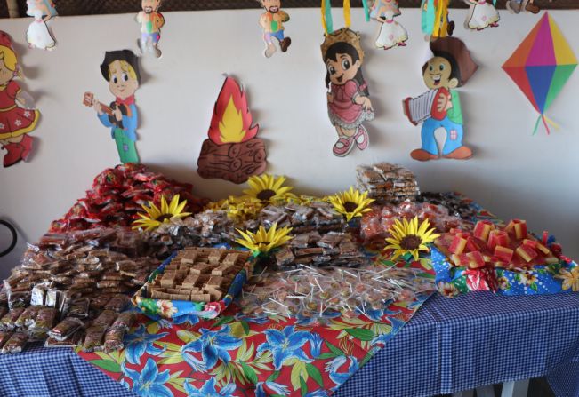 FESTA JUNINA NO FUNDO SOCIAL DE SOLIDARIEDADE