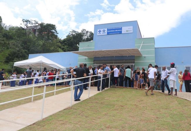 Unidade Básica de Saúde é inaugurada na Travessa Bélgica