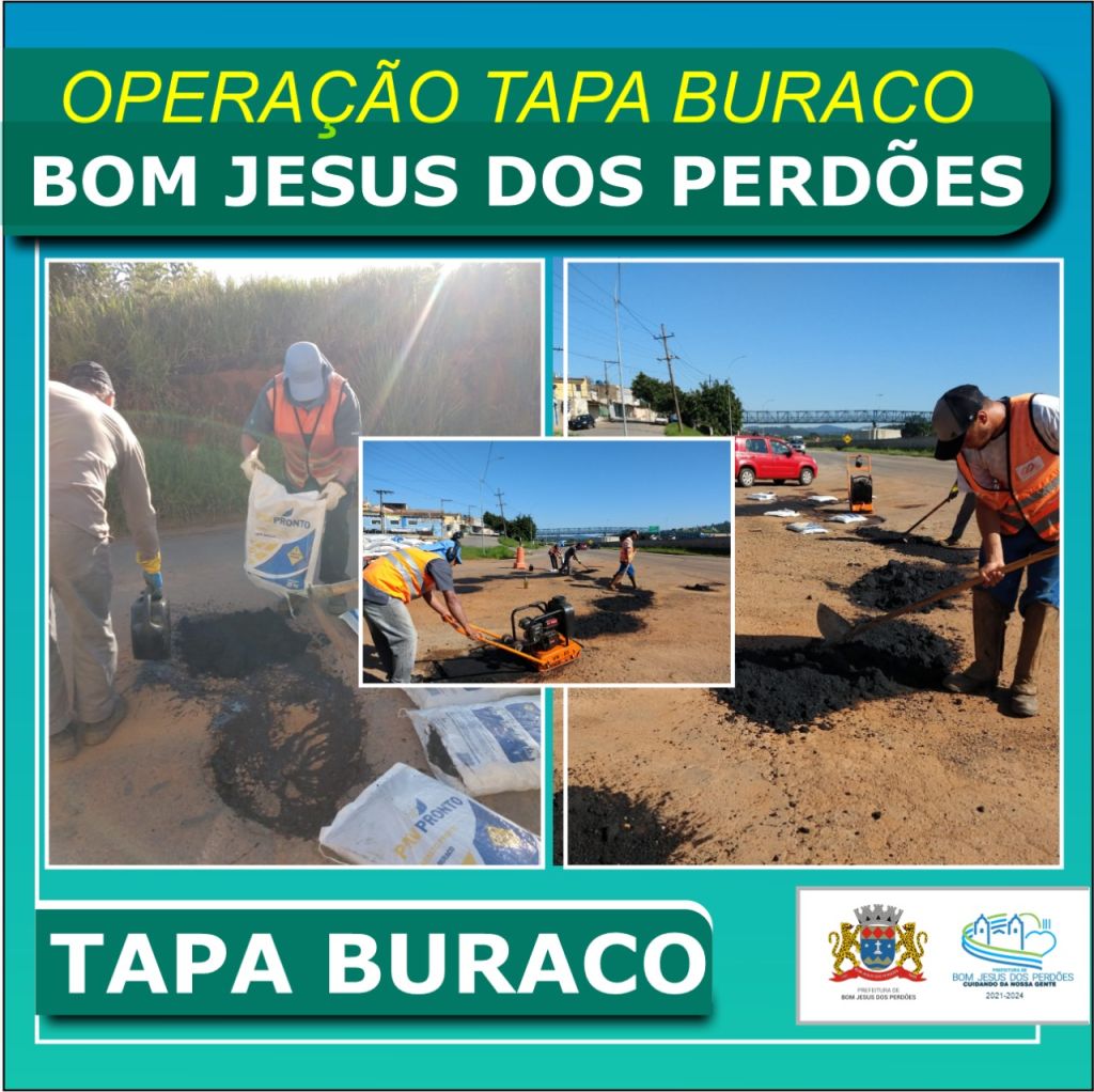 Prefeitura Municipal de Ouro Branco - Operação Tapa-Buraco